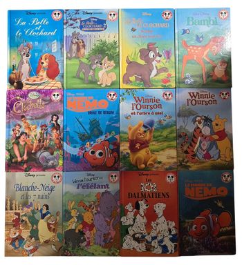 Lot Livres disney