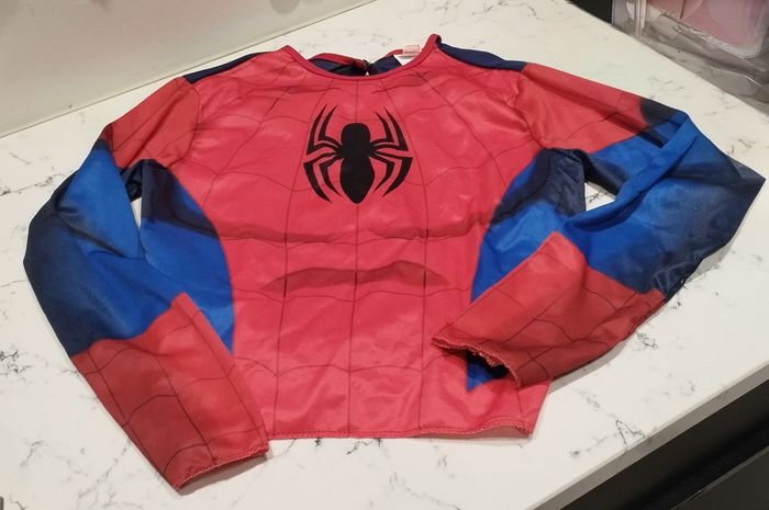 Haut de déguisement spiderman taille unique