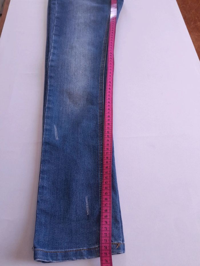 Jean slim taille basse triplix taille 34 - photo numéro 13
