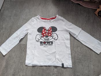 T-shirt à manches longues fille 3 ans Minnie