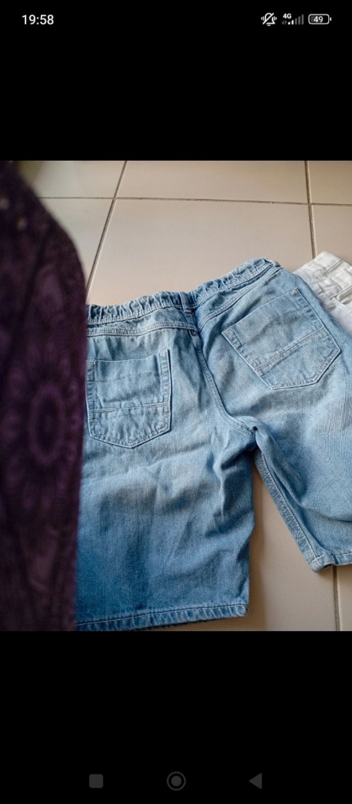 Lot de 2 shorts 14 ans - photo numéro 6