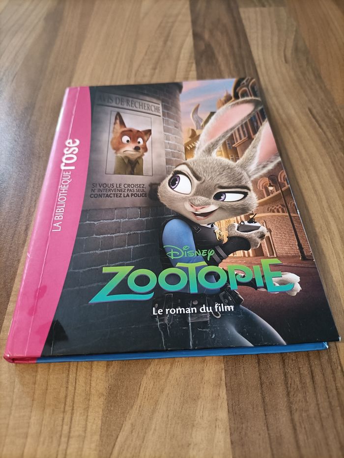 Livre Zootopie le roman du film