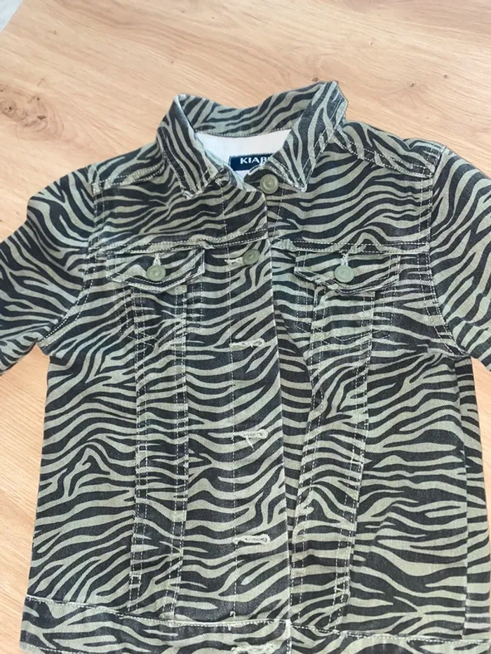 Veste zébré