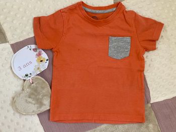 Ensemble Absorba salopette et t-shirt