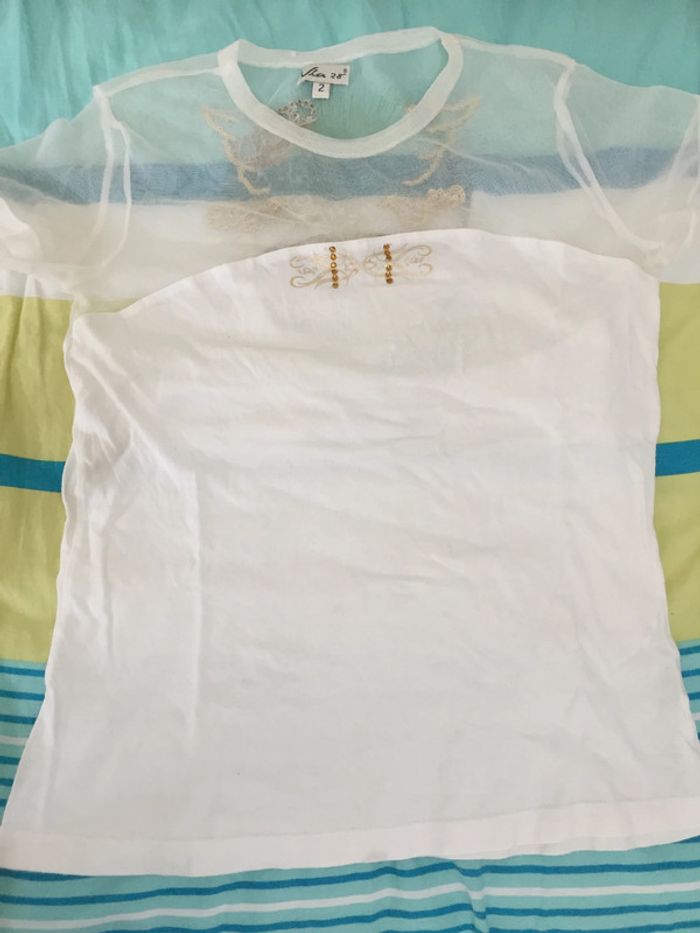 tee shirt blanc