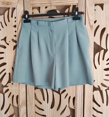 Short fluide bleu vert T 38 Primark