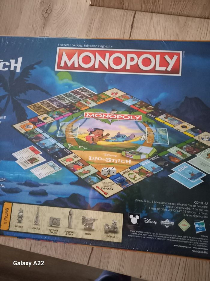 Monopoly lilo et stitch - photo numéro 2