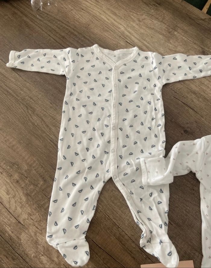 Lot 2 pyjamas légers bébé - photo numéro 3