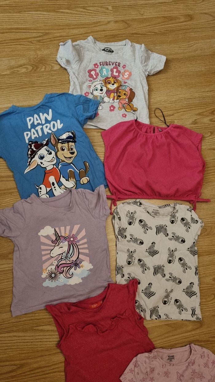 Lot t-shirt 6 ans fille été - photo numéro 3