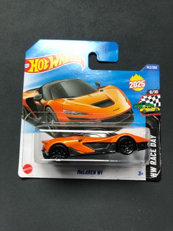 Miniature Hot Wheels Mc Laren W1
