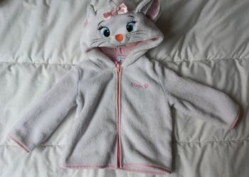 Gilet zippé Marie des aristochats Disney