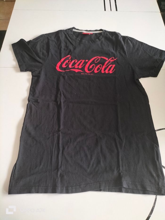 Homme 🖤 T-shirt Coca-Cola Taille L