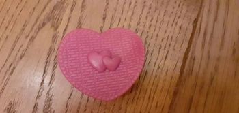 🎀 Sac cœur rose poupée mannequin