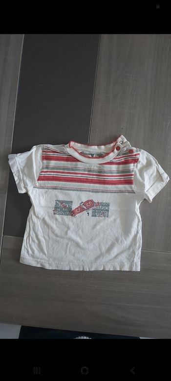 Tee-shirt en 12 mois