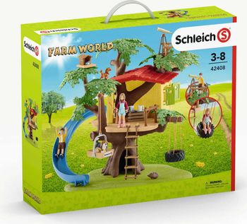 SCHLEICH 42408 Cabane aventure dans les arbres