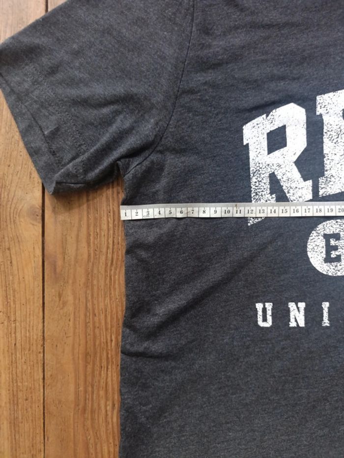 T-shirt manches courtes Regis university gris foncé Taille M - photo numéro 5