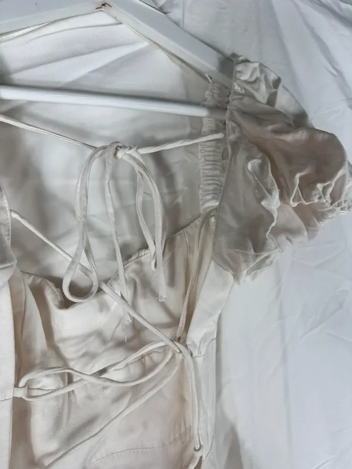 Robe blanche Zara - photo numéro 4