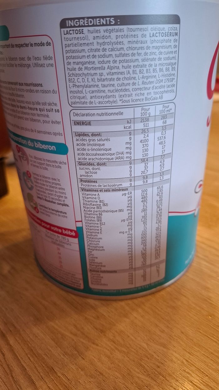 Lait AR guigoz expert - photo numéro 3