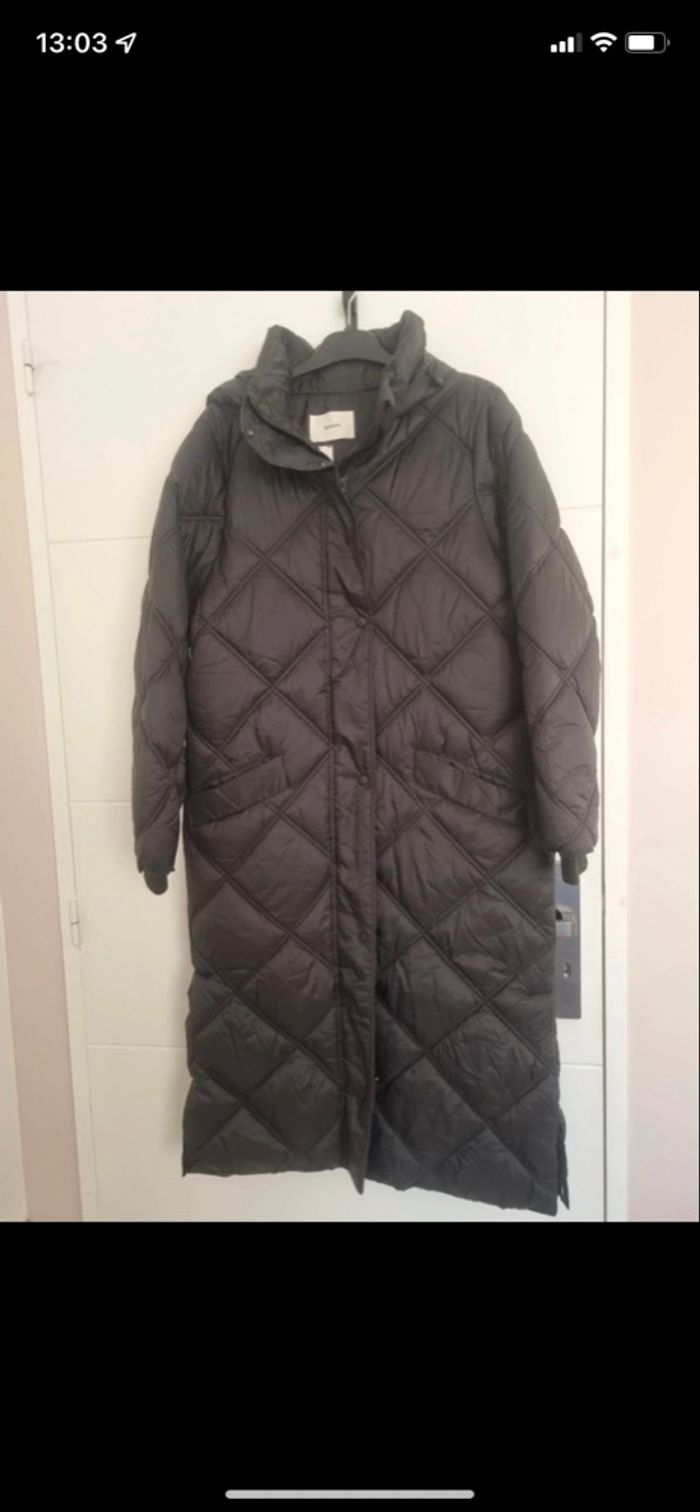 Doudoune longue noire promod 38