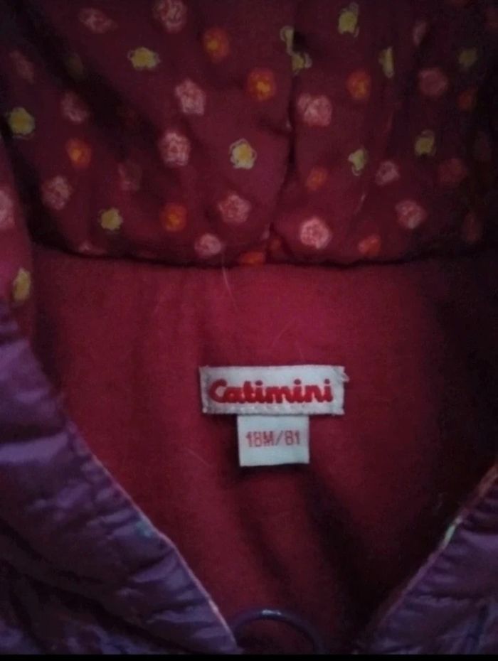 Blouson hiver. Bordeau. Fille. Catimini.
Taille 18 mois - photo numéro 5