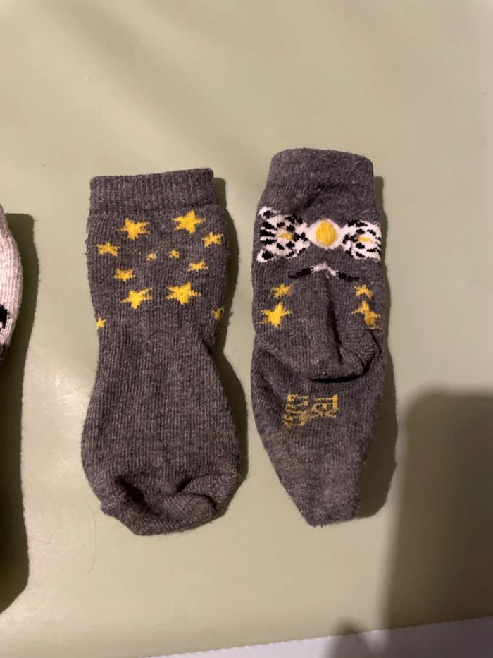 Lot de 2 paires de chaussettes tigre 15-17 - photo numéro 3