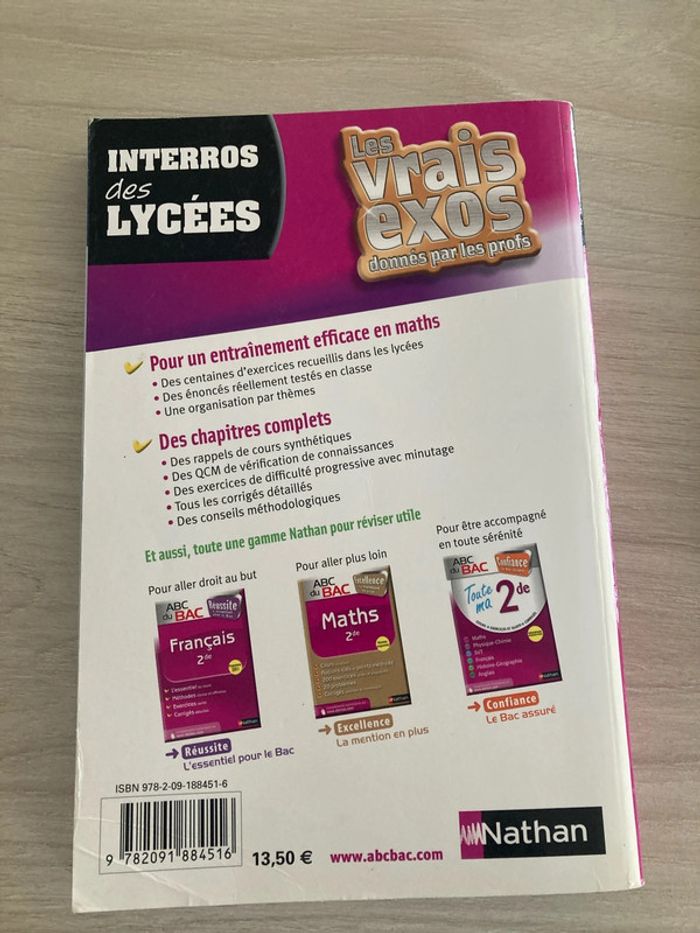Lot de 2 Livres révisions 2nde - photo numéro 10