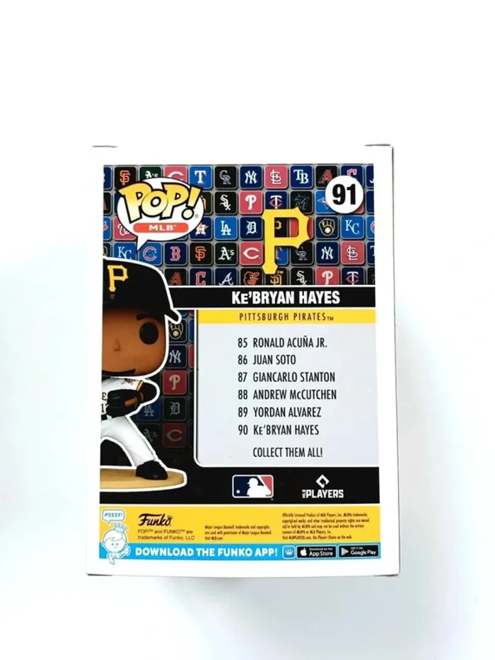 Figurine Funko POP! mlb Pirates KeBryan Hayes 91 - photo numéro 3