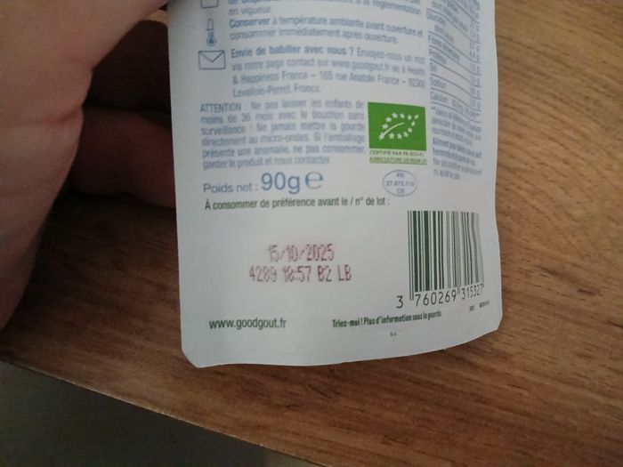 GOURDE BRASSE GOOD GOUT - photo numéro 3