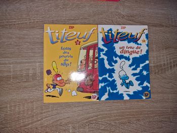 Lot de 2 livres titeuf