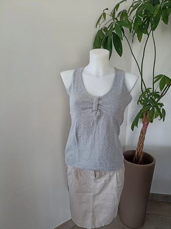 debardeur Defi Mode gris taille M