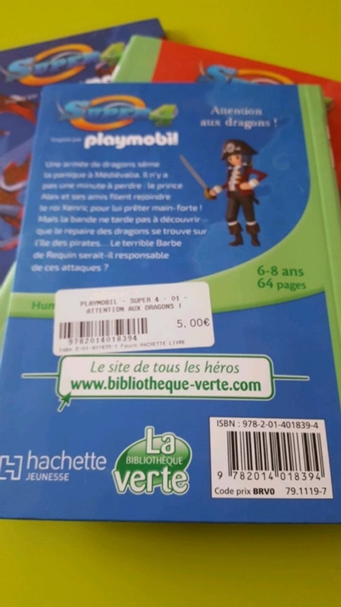 Lot livres Playmobil - photo numéro 2