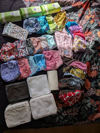 Lot couches lavables