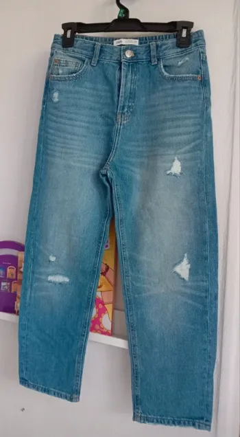 Jean mom fit 13/14ans Zara 💙🌼