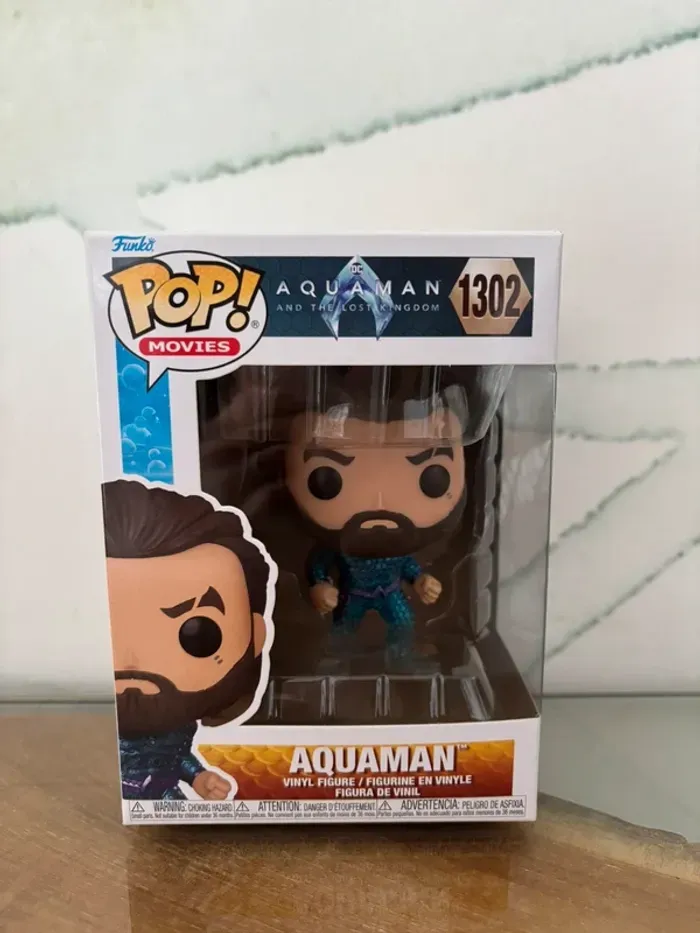 Funko pop figurine Aquaman DC - photo numéro 1