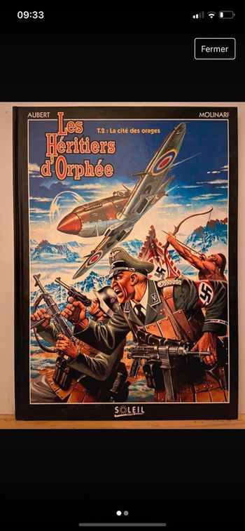 BD Les Héritiers d’Orphee 2 La Cité des Orages