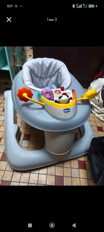 Trotteur chicco 123