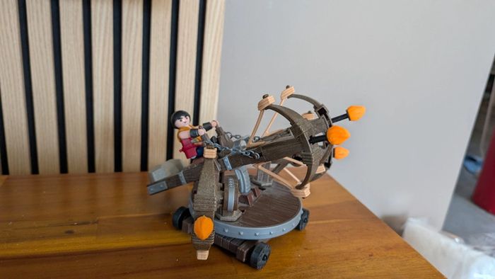 Playmobil dragon 9249 Eret et baliste à 4 projectiles de feu - photo numéro 5