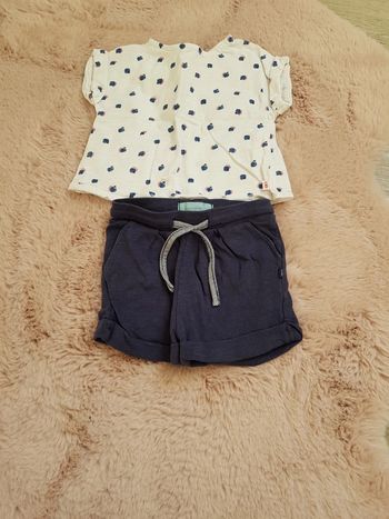 Ensemble fille 3 mois