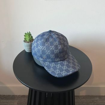 Casquette Gucci dubai bleu