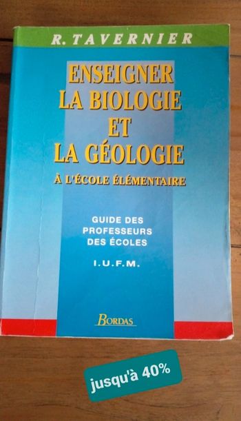 Livre enseignement biologie et geologie