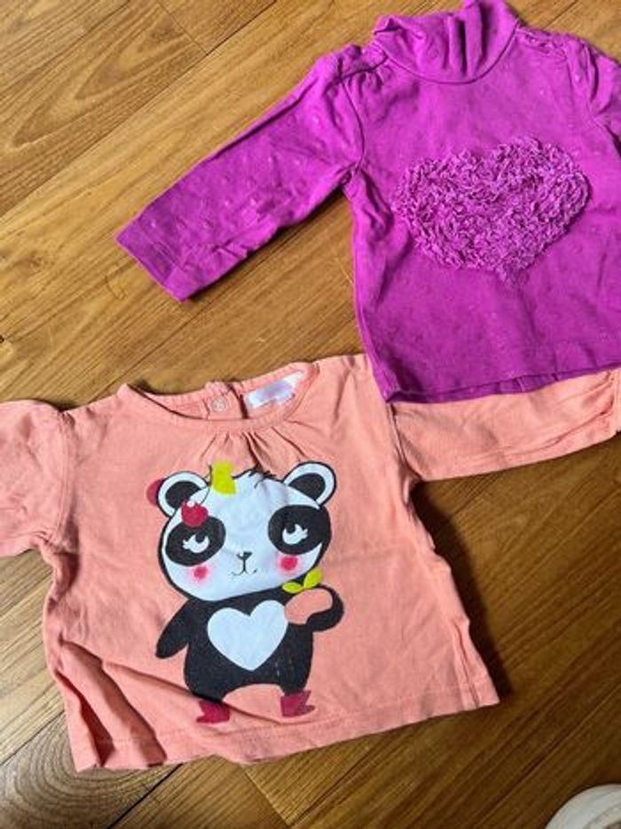 Lot de tee shirts 3 mois Automne hiver - photo numéro 5