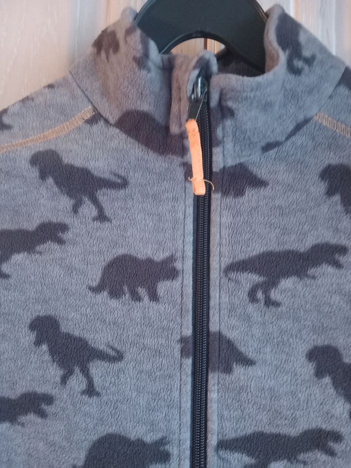 Veste polaire avec dinosaures 12 ans - photo numéro 4