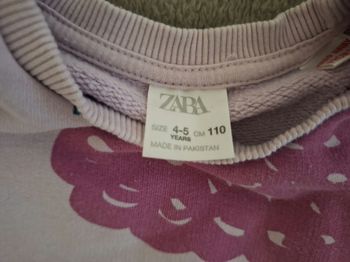 Sweat zara 4-5ans