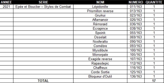 🃏 Lot de 17 cartes Pokémon JCC françaises 2021 Epée et Bouclier Styles de Combat - photo numéro 5