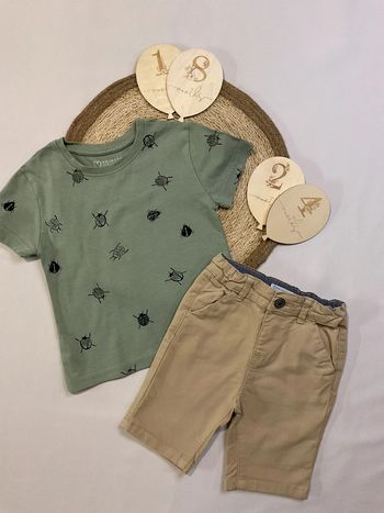 Ensemble garçon teeshirt short
