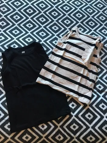 Lot de 2 débardeurs h&m