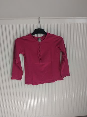 T shirt manches longues fille 6 ans tao