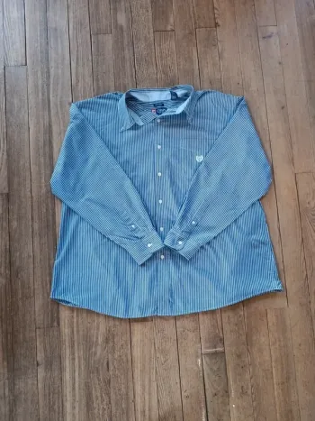 Chemise manches longues Chaps à rayures 3xl