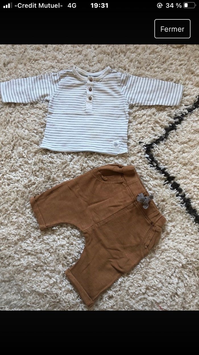 Lot vêtements bébé garçon 3 mois - photo numéro 4