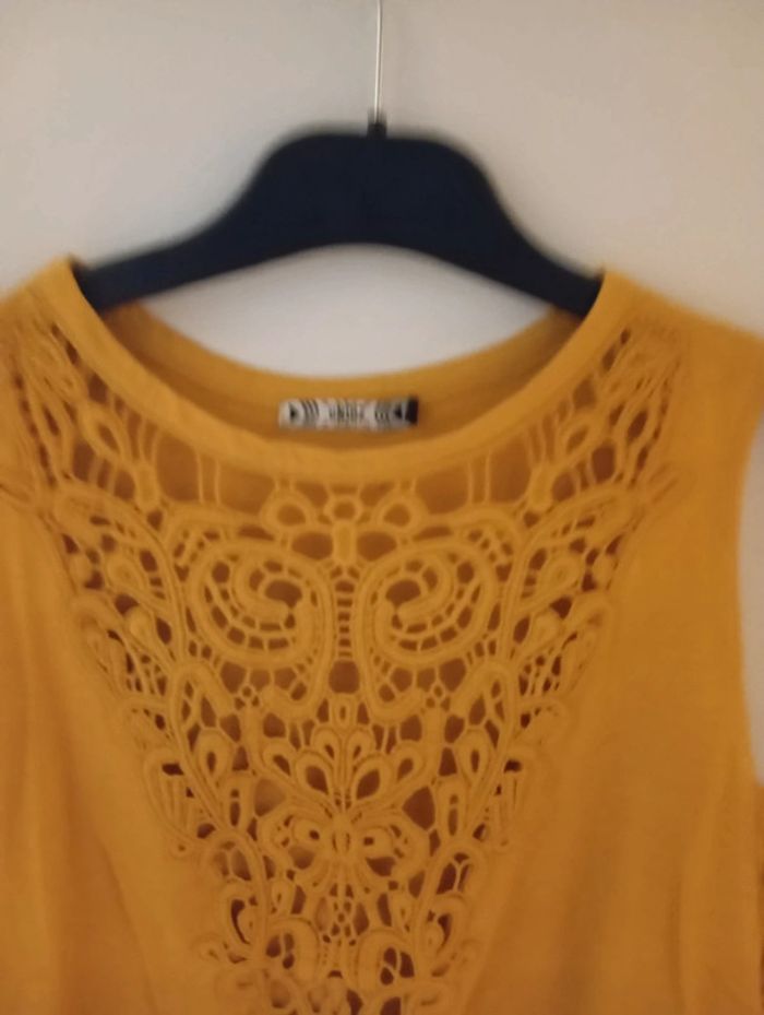 Débardeur moutarde taille S - photo numéro 3